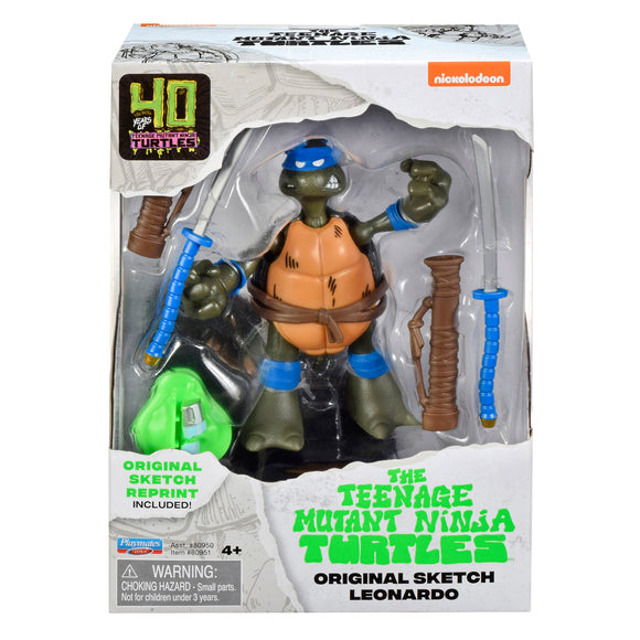 Teenage Mutant Ninja Turtles TMNT 40th Anniversary Original Sketch Leonardo