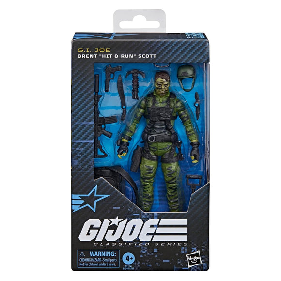 G.I. Joe Classified Series 6" Figure #188 Brent “Hit & Run” Scott