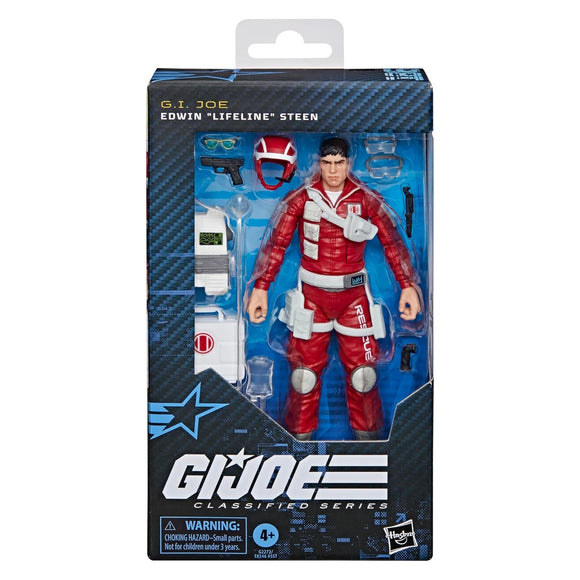 G.I. Joe Classified Series 6" Figure #186 Edwin “Lifeline” Steen