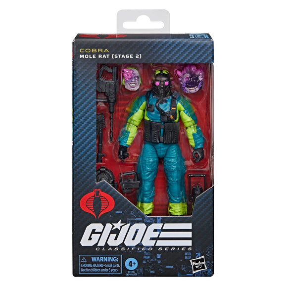 G.I. Joe Classified Series 6" Figure #190 Mole Rat Stage 2