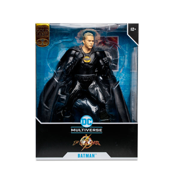 DC Multiverse Flash Movie 12" Batman Michael Keaton Unmasked Statue - McFarlane