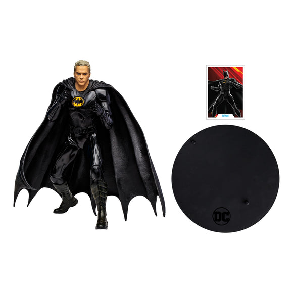 DC Multiverse Flash Movie 12" Batman Michael Keaton Unmasked Statue - McFarlane
