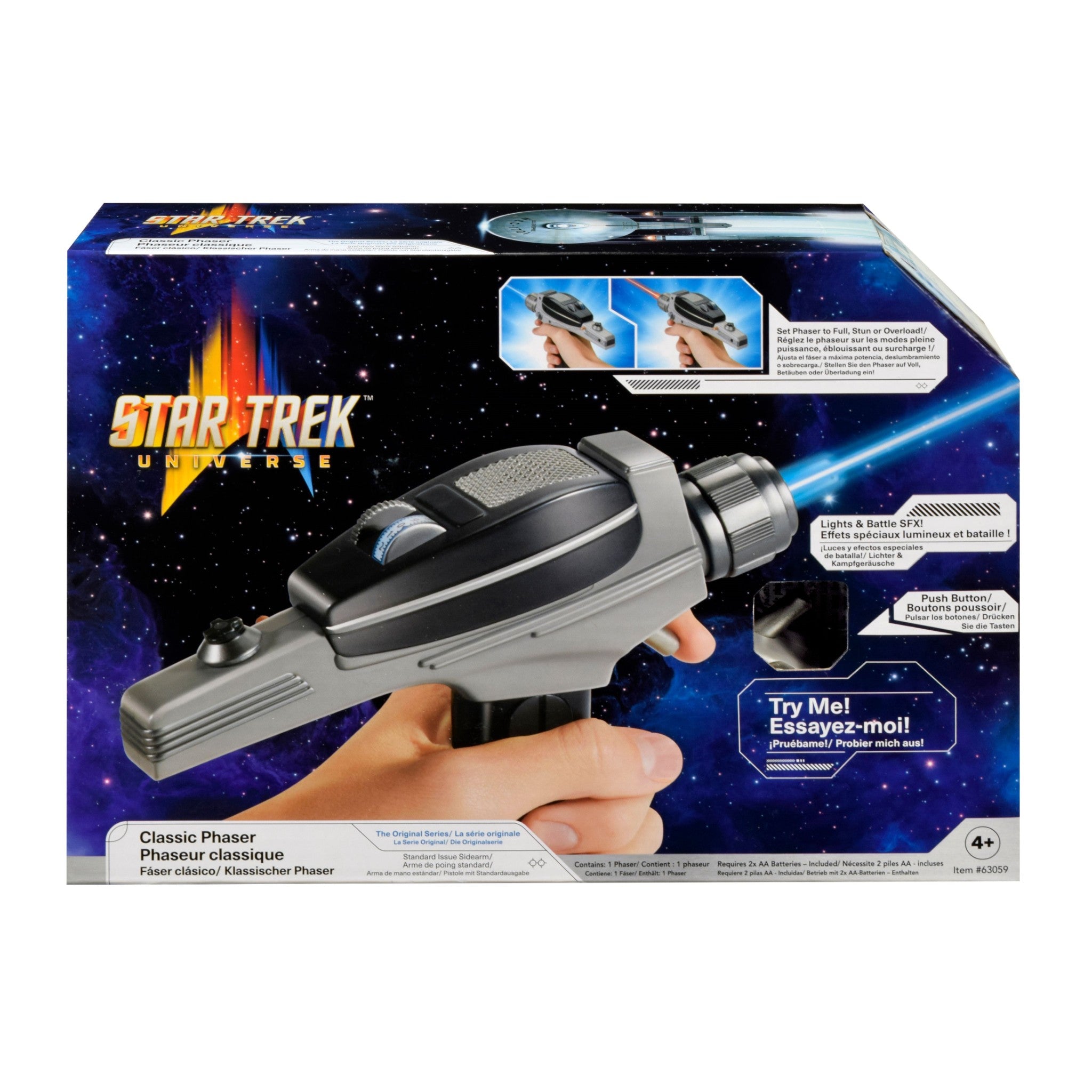 Star Trek Universe The Original Series Classic Phaser | Green Rock
