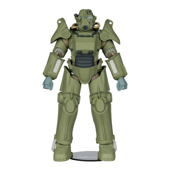 Fallout 76 – T-45 Military Armor Gaming Edition PLATINUM - McFarlane Toys