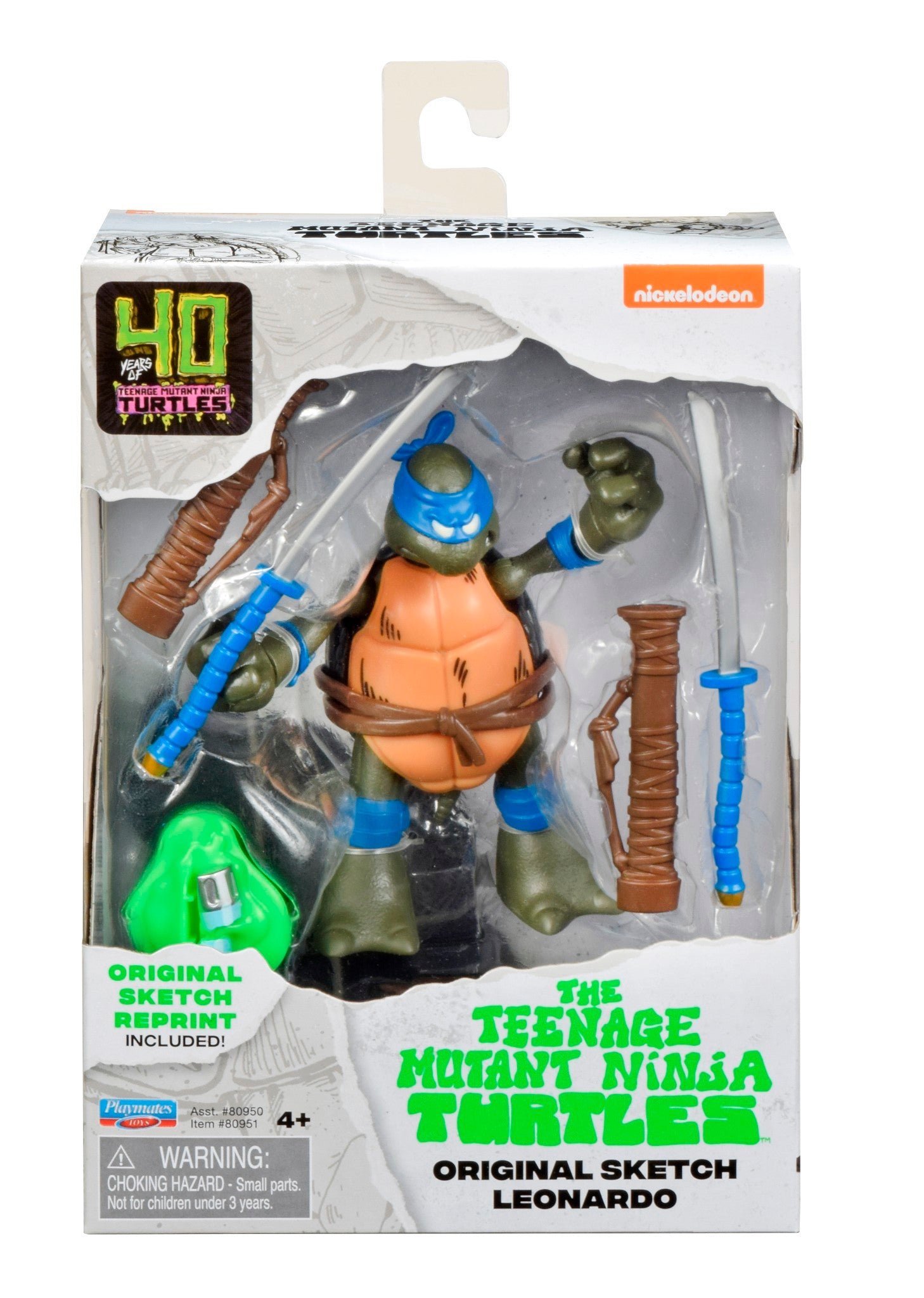 Teenage Mutant Ninja Turtles TMNT 40th Anniversary Original Sketch 4-Pack Bundle