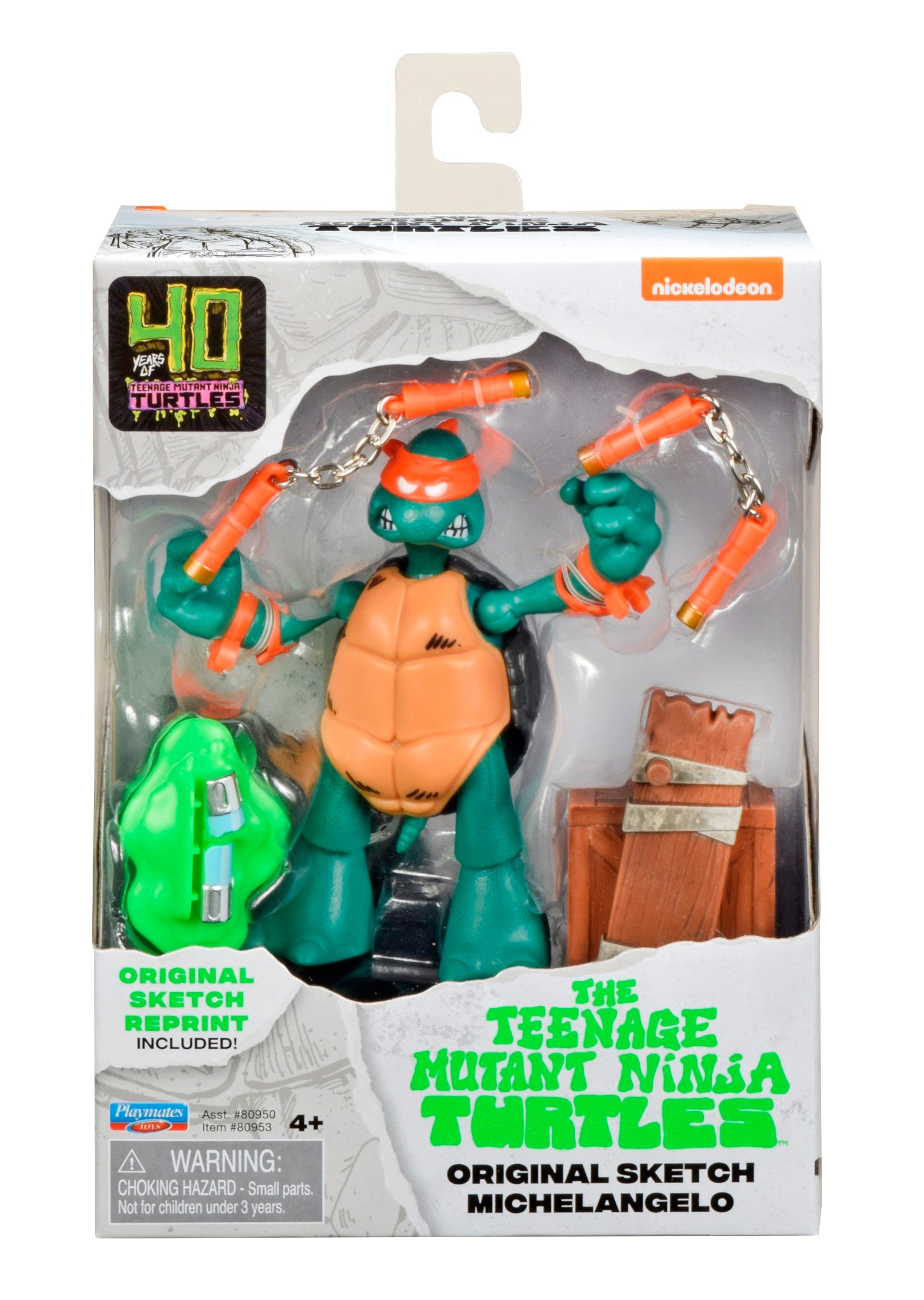 Teenage Mutant Ninja Turtles TMNT 40th Anniversary Original Sketch 4-Pack Bundle