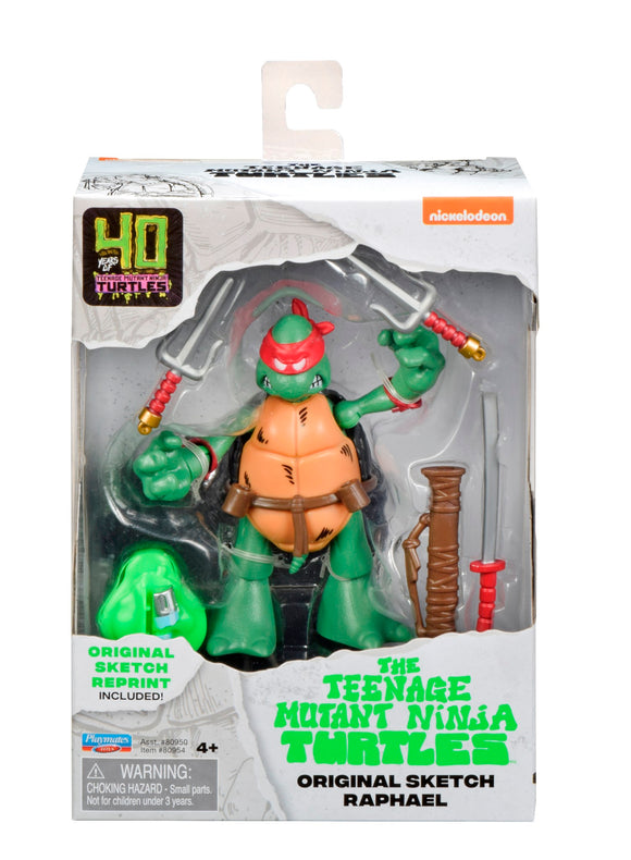 Teenage Mutant Ninja Turtles TMNT 40th Anniversary Original Sketch 4-Pack Bundle