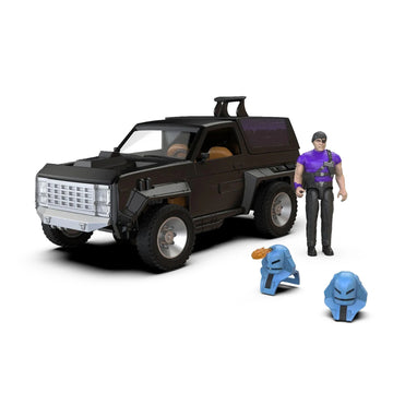 M.A.S.K. Armored Assault Vehicle AAV Vehicle with Cliff Danger Action Figure - 0