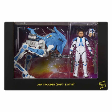 Star Wars Black Series 6" Clone Wars ARF Trooper (501st) & AT-RT