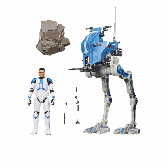 Star Wars Black Series 6" Clone Wars ARF Trooper (501st) & AT-RT