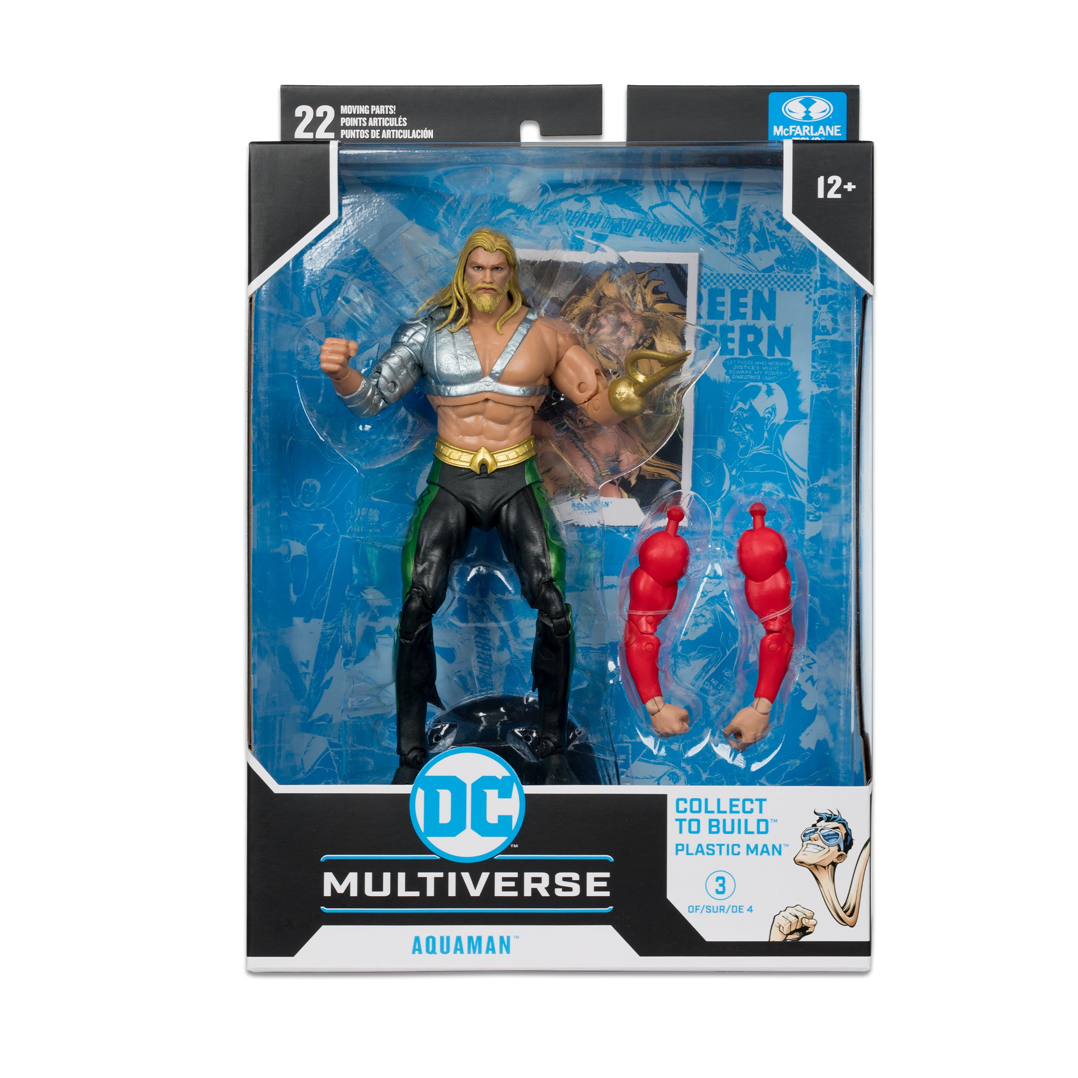 DC Multiverse JLA Aquaman BAF Plastic Man - McFarlane Toys