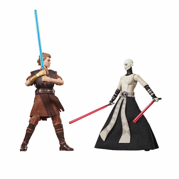 Star Wars Vintage Collection 3.75" Clone Wars Anakin Skywalker & Asajj Ventress