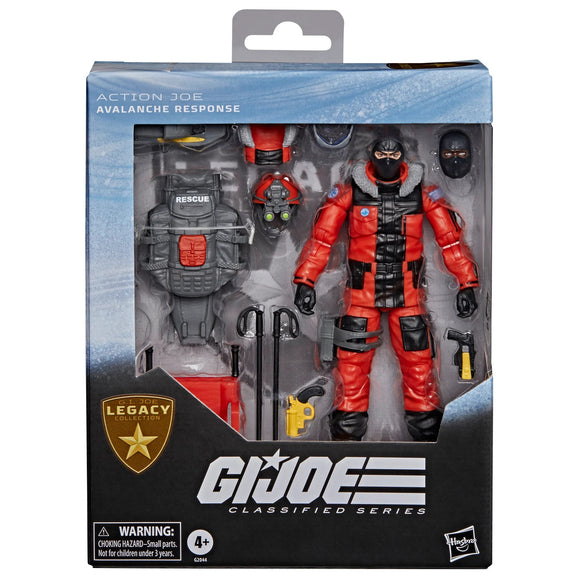 G.I. Joe Classified Series 6" Figure Legacy Collection Avalanche Response