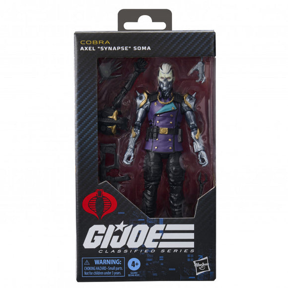 G.I. Joe Classified Series 6" Figure #211 Axel Synapse Soma