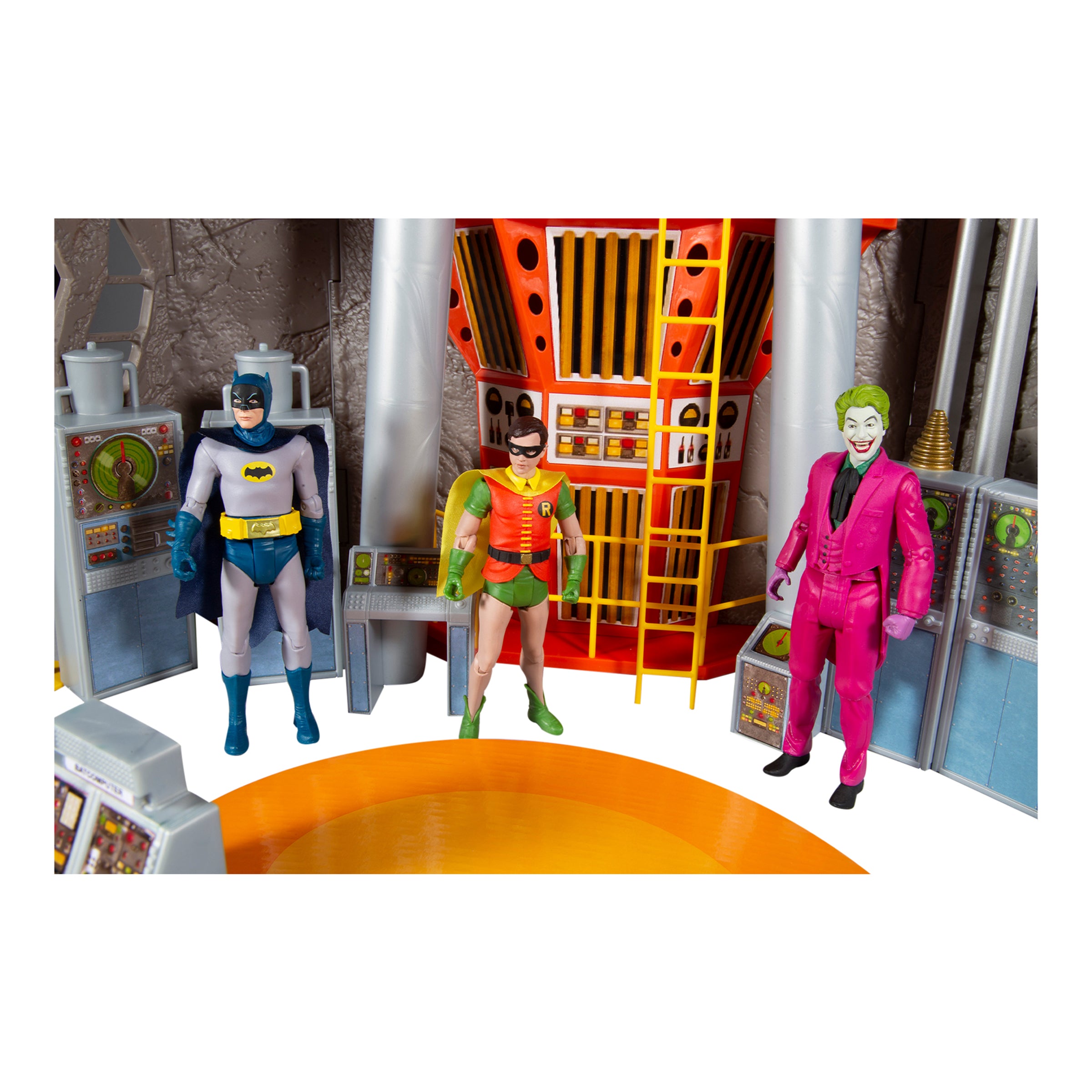 DC Retro Batman 1966 Batcave Playset 6" Scale McFarlane Toys