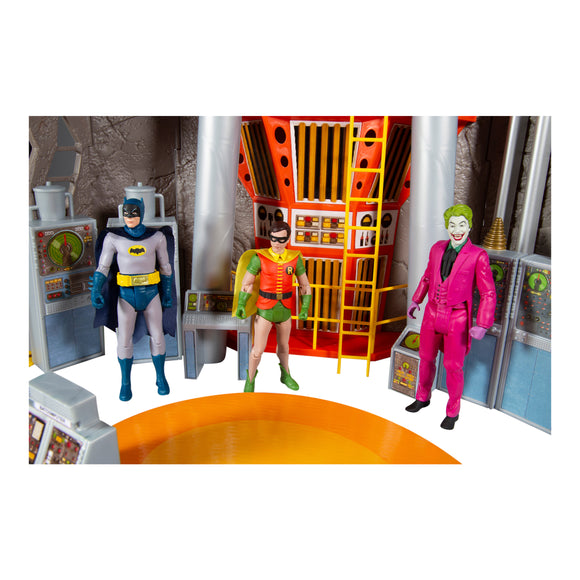 DC Retro Batman 1966 Batcave Playset 6" Scale McFarlane Toys