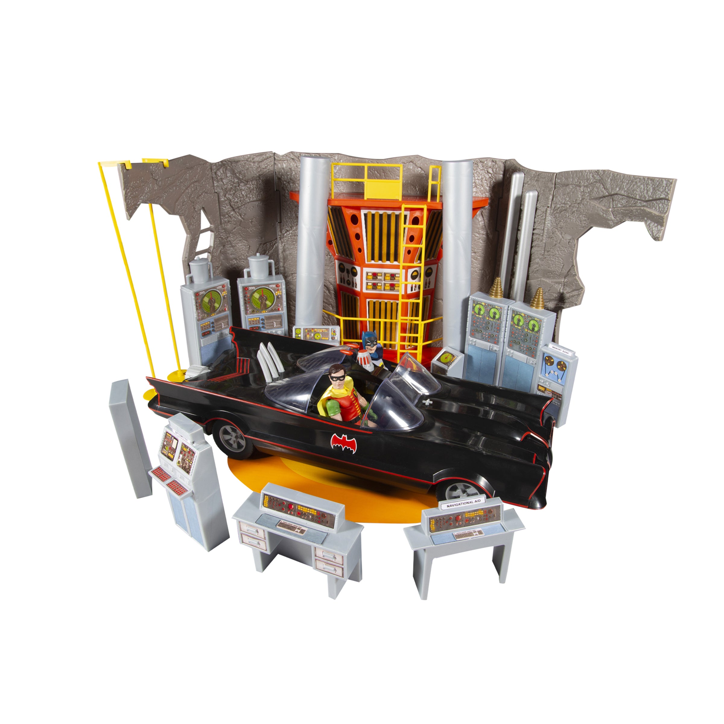 Playset Batcaverna da Série Clássica Batman 1966 (McFarlane Toys Playset Batcaverna da Série Clássica Batman 1966 (McFarlane Toys