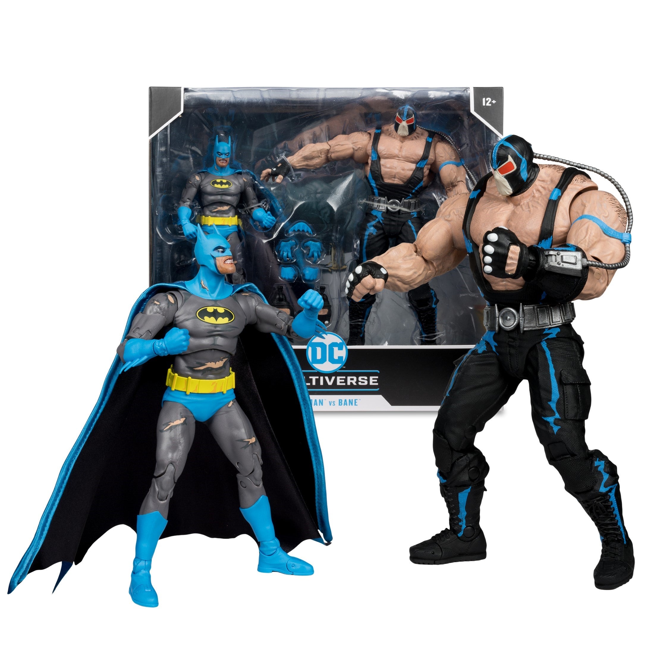 DC Multiverse Knightfall Batman vs Bane 2 Pack - McFarlane Toys