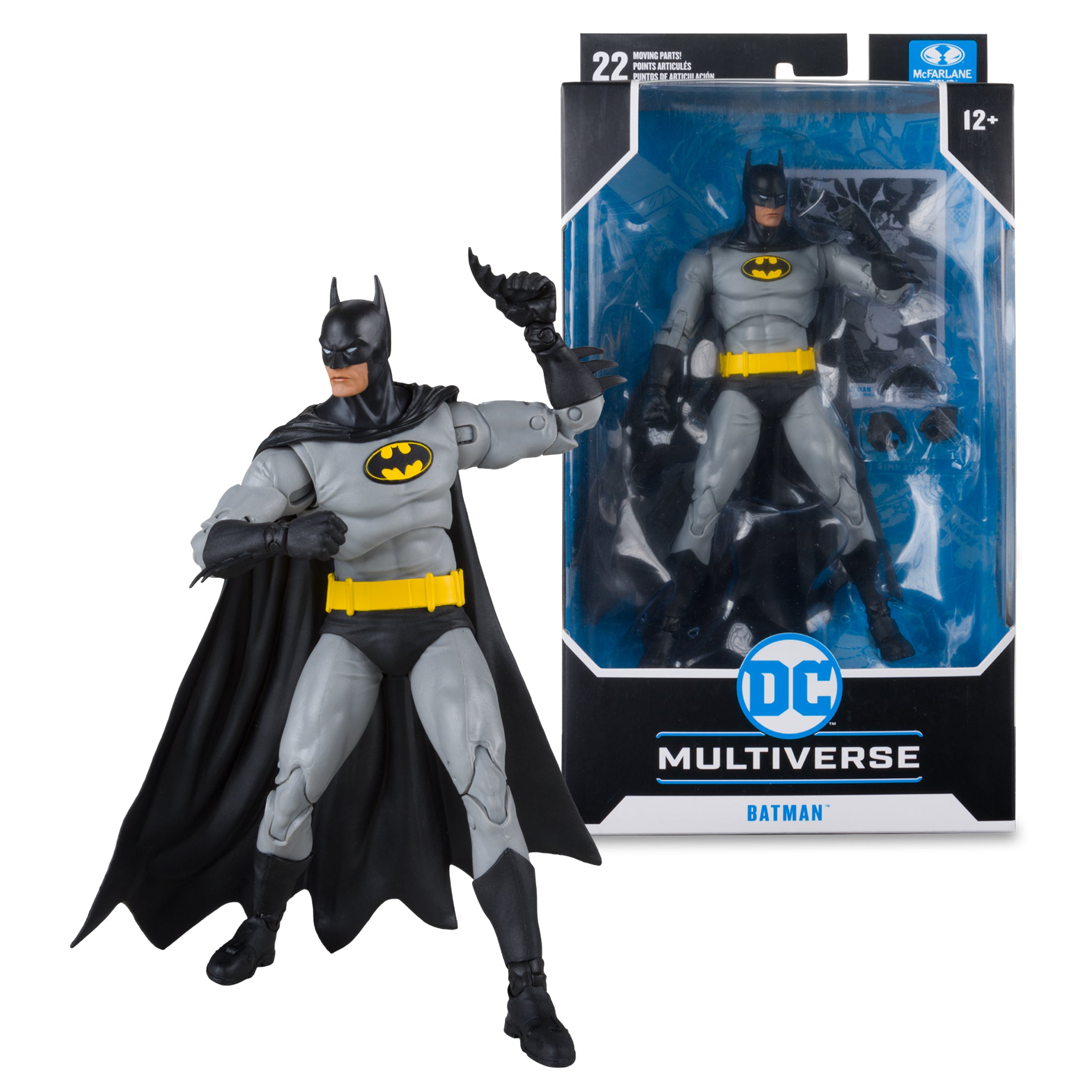 DC Multiverse Knightfall Batman Black Grey - McFarlane Toys - 0
