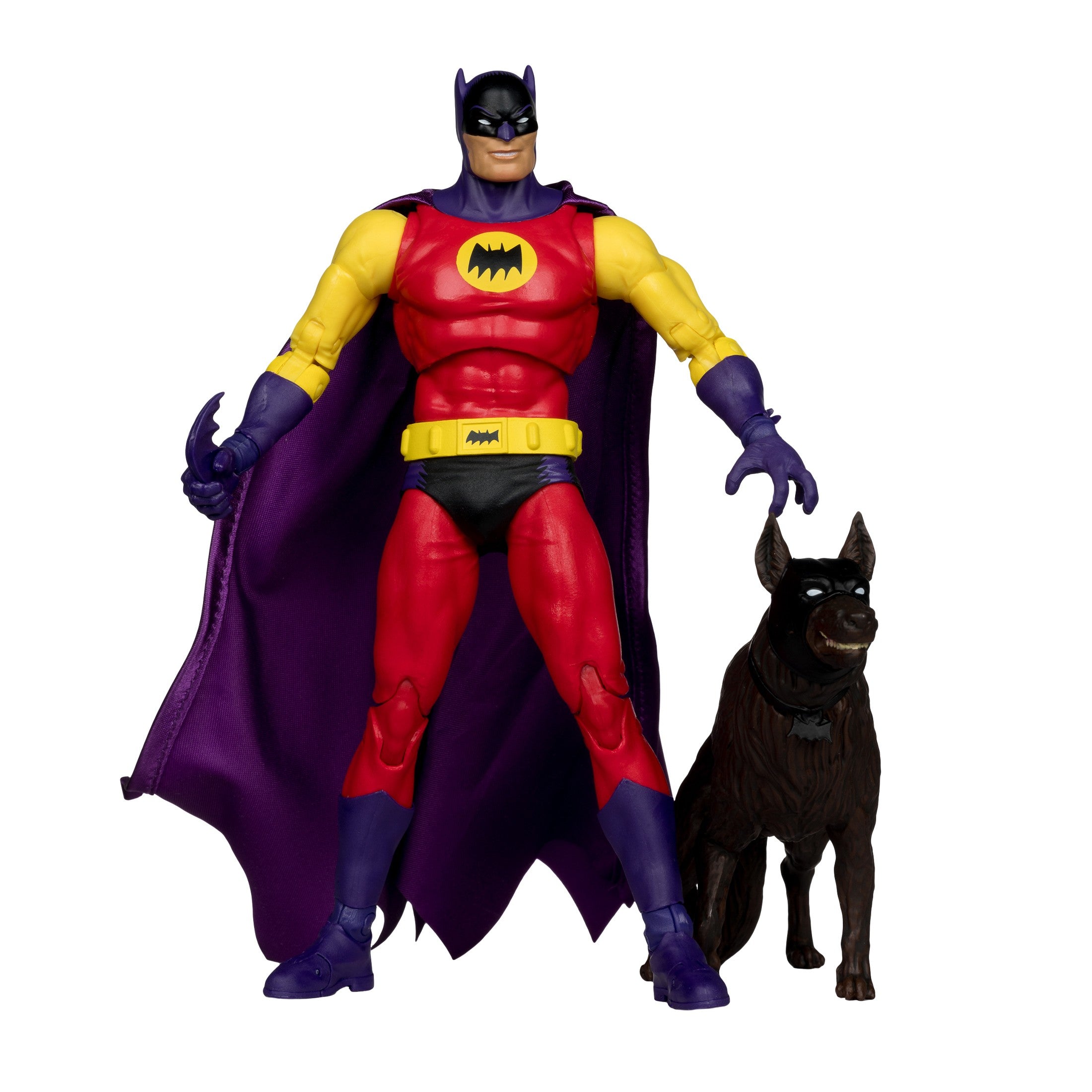 DC Multiverse Silver Age Batman & Ace the Bat-Hound PLATINUM - McFarlane Toys