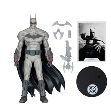 DC Multiverse Arkham City Batman Bloodied Gold Label - McFarlane Toys - 0