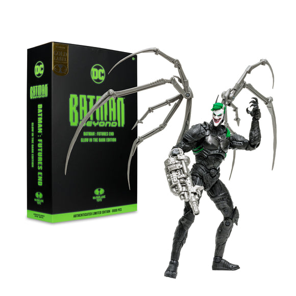 DC Multiverse Batman Beyond Futures End Glow in the Dark Edition Gold McFarlane