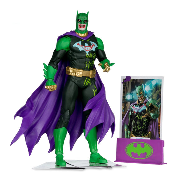 DC Multiverse Joker War Inspired Batman Jokerized Gold Label - McFarlane Toys