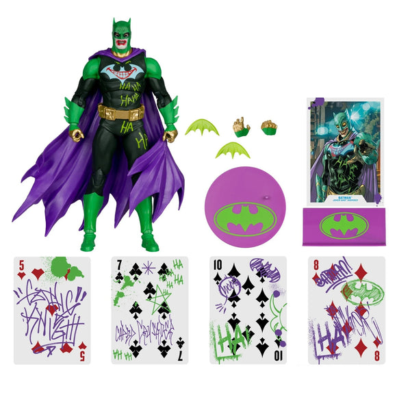 DC Multiverse Joker War Inspired Batman Jokerized Gold Label - McFarlane Toys