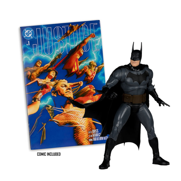 DC Direct Page Punchers Batman Justice with Comic - McFarlane Toys