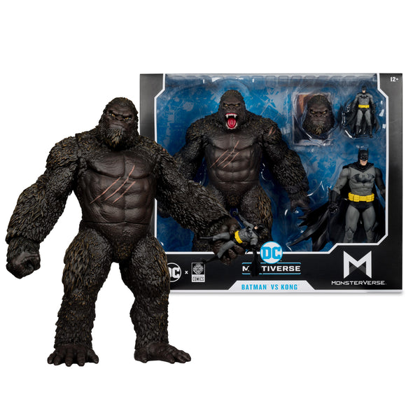 DC Multiverse Legendary Comics Monsterverse Batman vs King Kong 2 Pack McFarlane