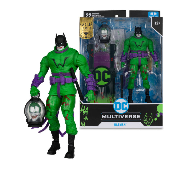 DC Multiverse Batman Last Knight On Earth Jokerized Gold Label - McFarlane Toys