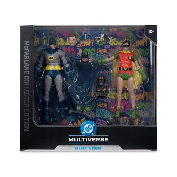 DC Retro Collector Edition 1966 TV Series Batman & Robin 6" - McFarlane Toys