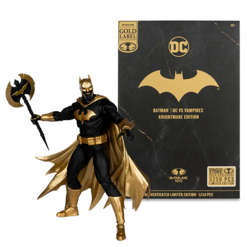 DC Multiverse DC vs Vampires Knightmare Edition Batman Gold Label McFarlane