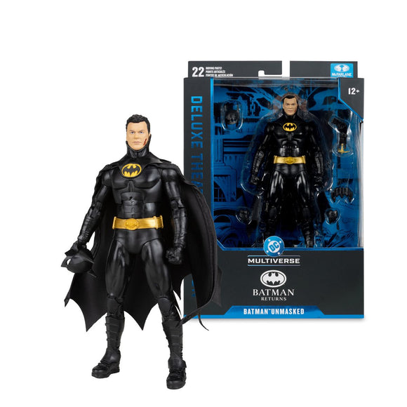 DC Multiverse Deluxe Theatrical Edition Batman Returns Batman Unmasked - McFarlane Toys