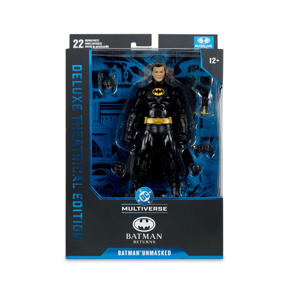 DC Multiverse Deluxe Theatrical Edition Batman Returns Batman Unmasked - McFarlane Toys