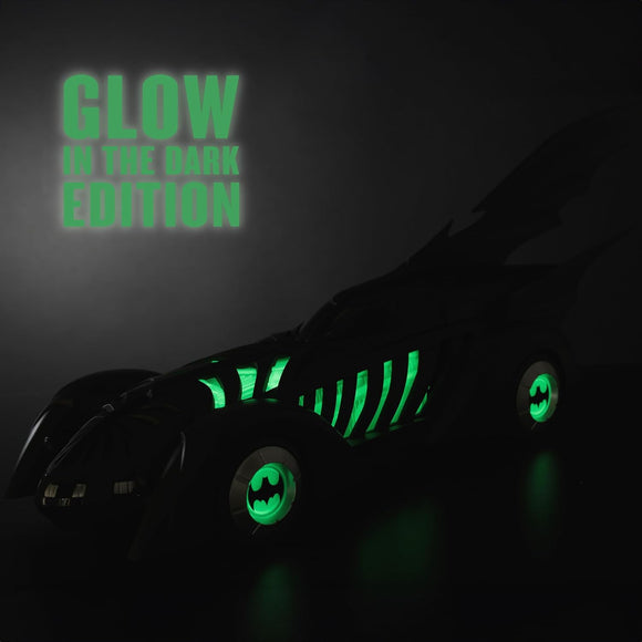 DC Multiverse Batman Forever Batmobile Glow in the Dark Gold Label - McFarlane
