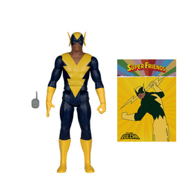 DC Retro Super Friends Black Vulcan 6" Figure - McFarlane Toys - 0