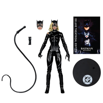 DC Multiverse Deluxe Theatrical Edition Catwoman Battle Damaged Batman Returns - 0