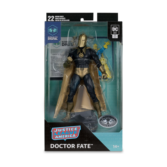 DC Multiverse Doctor Fate Silver Age PLATINUM- McFarlane DC Direct Digital