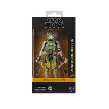 Star Wars Black Series 6" The Clone Wars Clone Commander Doom