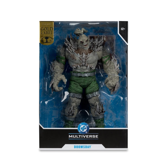 DC Multiverse Death of Superman Doomsday Megafig Gold Label - McFarlane Toys