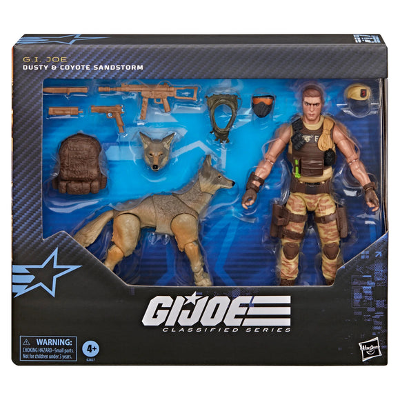 G.I. Joe Classified Series 6" Figure #217 Dusty & Coyote Sandstorm