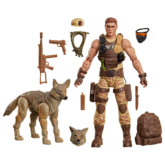 G.I. Joe Classified Series 6" Figure #217 Dusty & Coyote Sandstorm