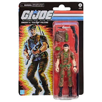 G.I. Joe Classified Series Retro Cardback 6" Figure Vincent R. Falcon Falcone