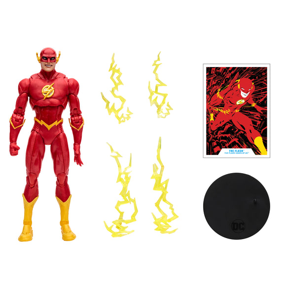 DC Multiverse Dawn of DC Flash Wally West Gold Label - McFarlane Toys