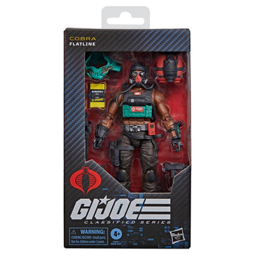 G.I. Joe Classified Series 6" Figure #232 Flatline