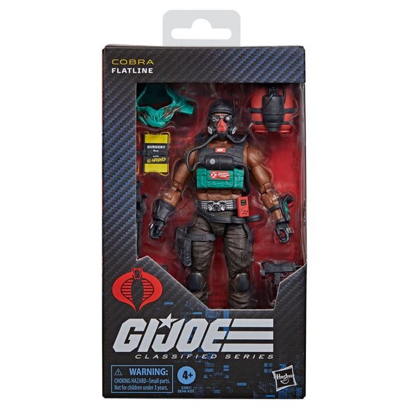 G.I. Joe Classified Series 6" Figure #232 Flatline