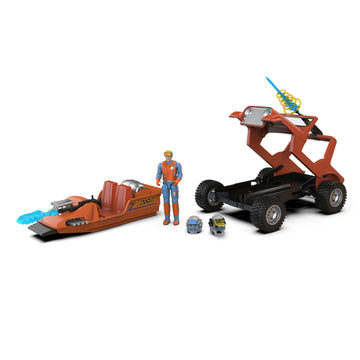 M.A.S.K. Gator Vehicle with Dusty Hayes Action Figure - Loyal Subjects - 0