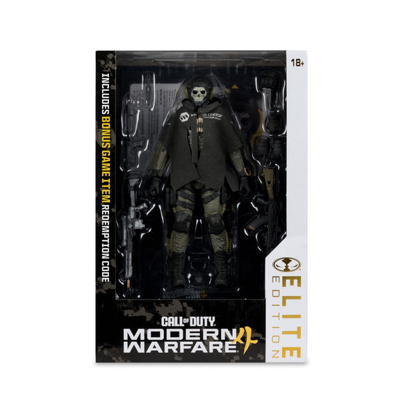 Call Of Duty Modern Warfare 4 Ghost 7" Deluxe Elite Edition - McFarlane Toys
