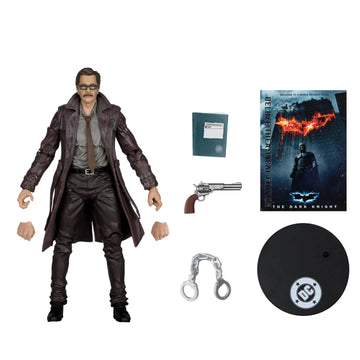 DC Multiverse Deluxe Theatrical Edition Commissioner Gordon Dark Knight - McFarlane - 0
